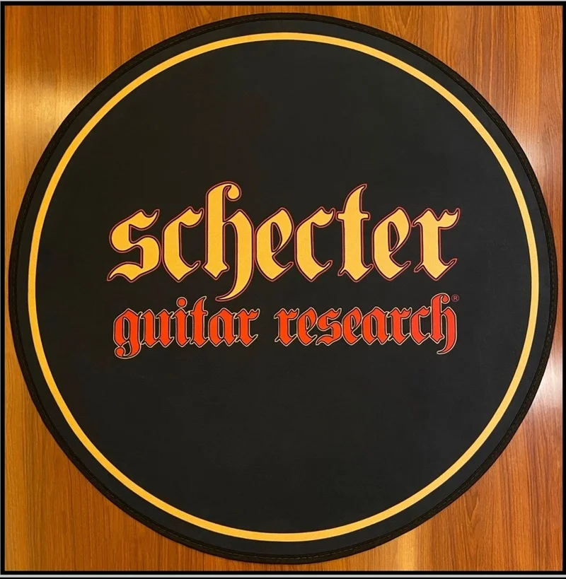 Fender Guitar Round Carpet for Living Room Home Design Non-slip Gaming Chair Large Area Rugs Bedroom Floor Mat Living Room Rugs