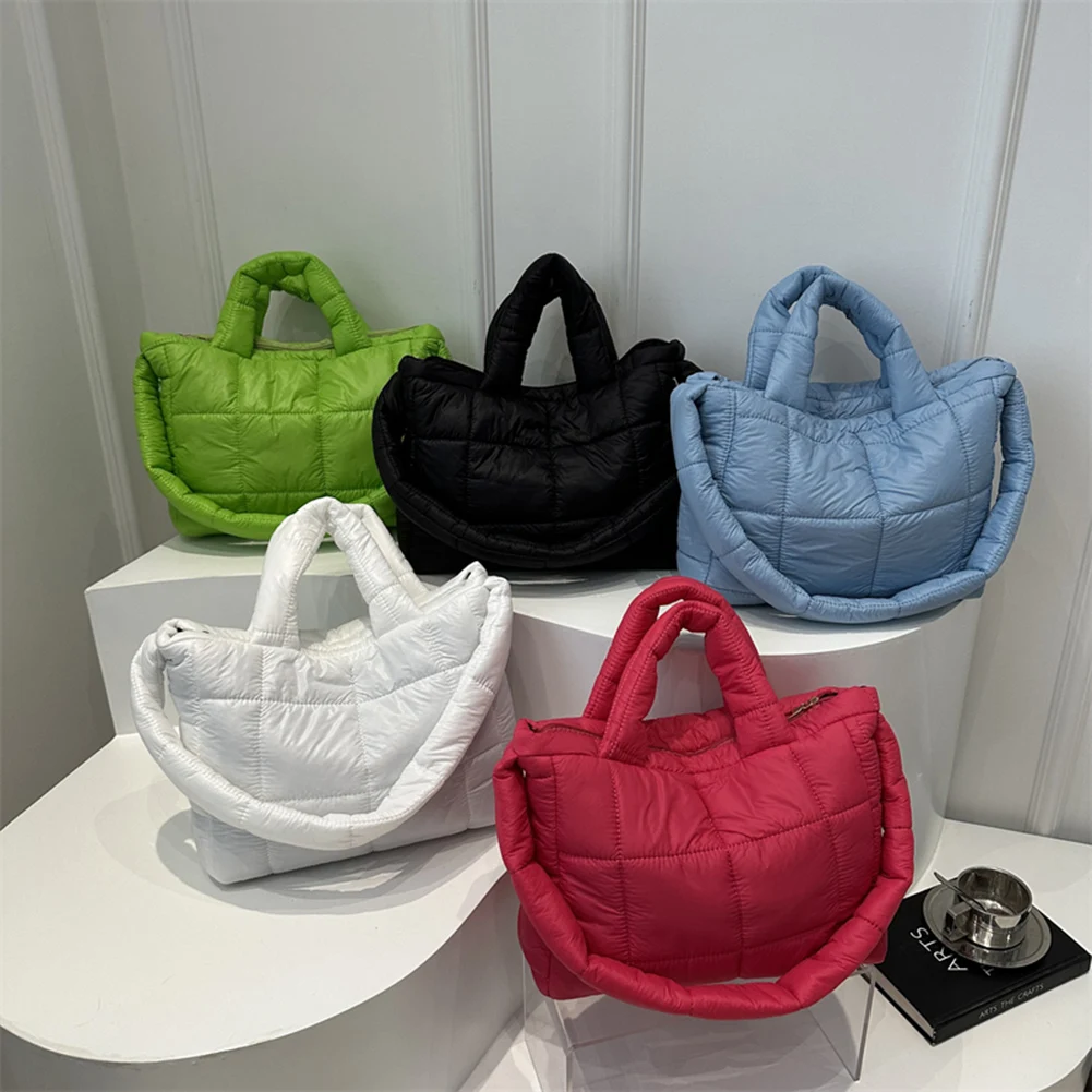 Borsa a Tracolla Trapuntata da Donna Grande Capacità - immagine 3