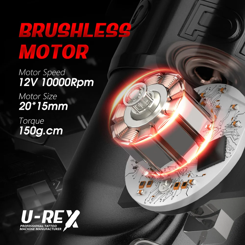 T-Rex FK Wireless Tattoo Machine Pen Rotary Tattoo Machine with