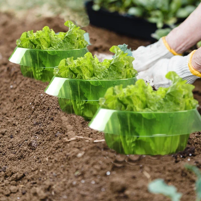 Plants Snail Protection Rings Vegetable Green Planter Flower Pot Pest Control Trapper Repel Snails Garden Protects Animal Tool 4