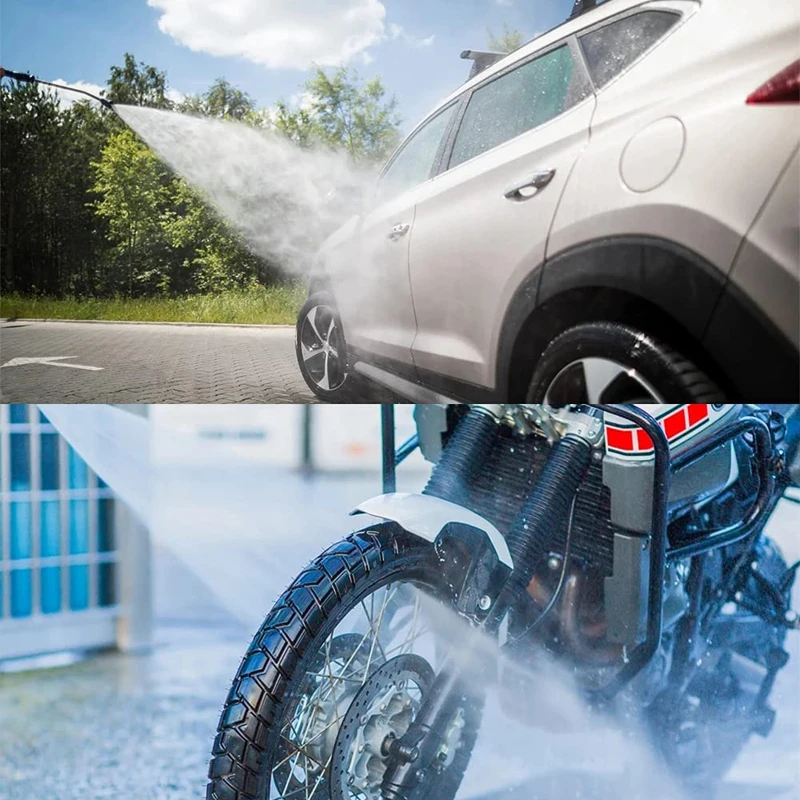 Car Wash Water Gun Pressure Washer Gun High Pressure Water Gun 1/4 Inch Rod Water Gun Extension for Karcher