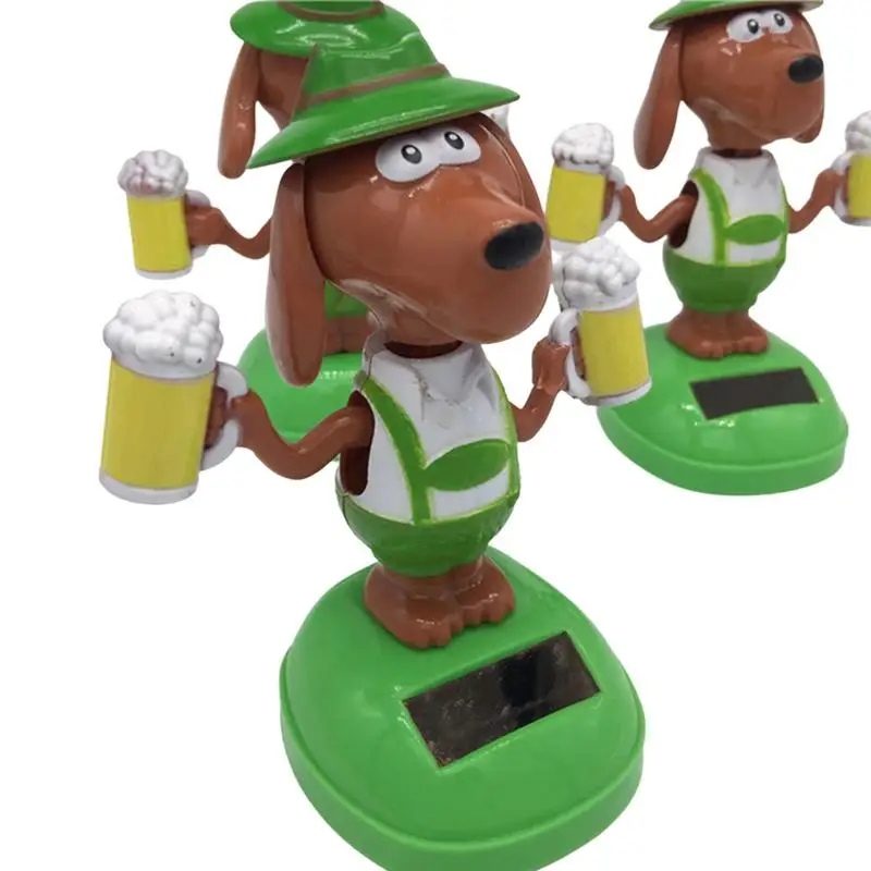 

Solar Powered Dancing Dog Creative Dog Swinging Animated Dancer Toy Dancing Bobble Head Dog Toy Car Ornament Car Accessories