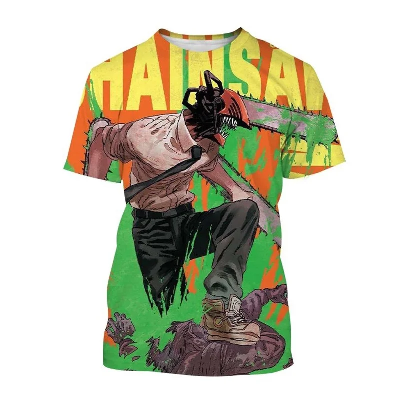 

Футболка мужская оверсайз с коротким рукавом и круглым вырезом, с 3D-принтом