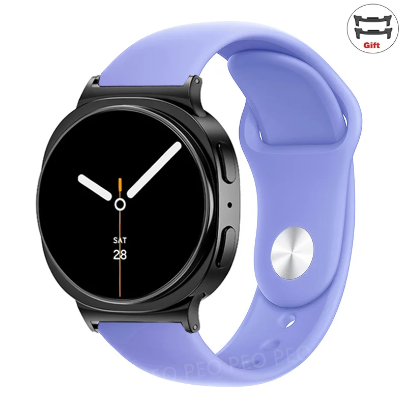 Premium Silicone Sport Band Strap - Universal Smartwatch Wristband Accessory