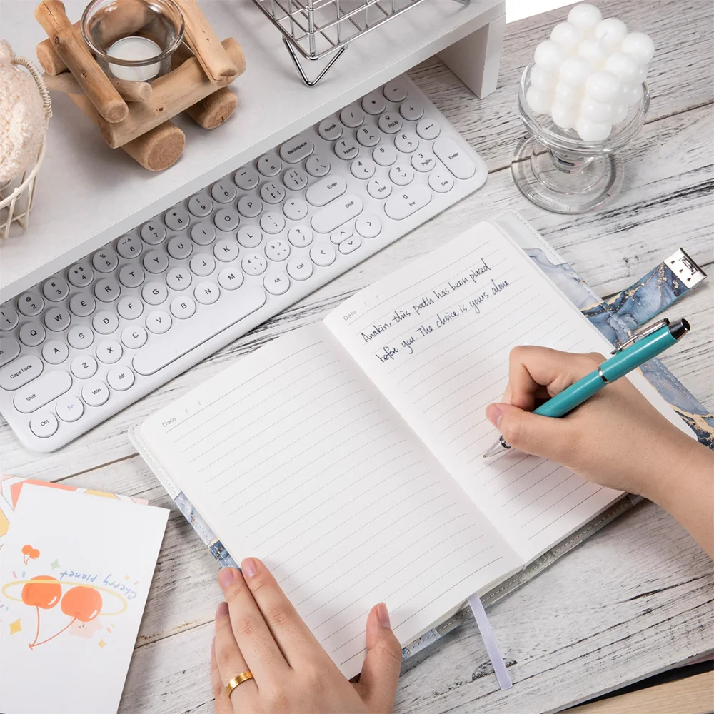 A5 암호 노트북 내부 페이지 조합, 잠금 일기장 포함, 간단한 학생 핸드북, 여행자 문구, 사무실 학교 용품