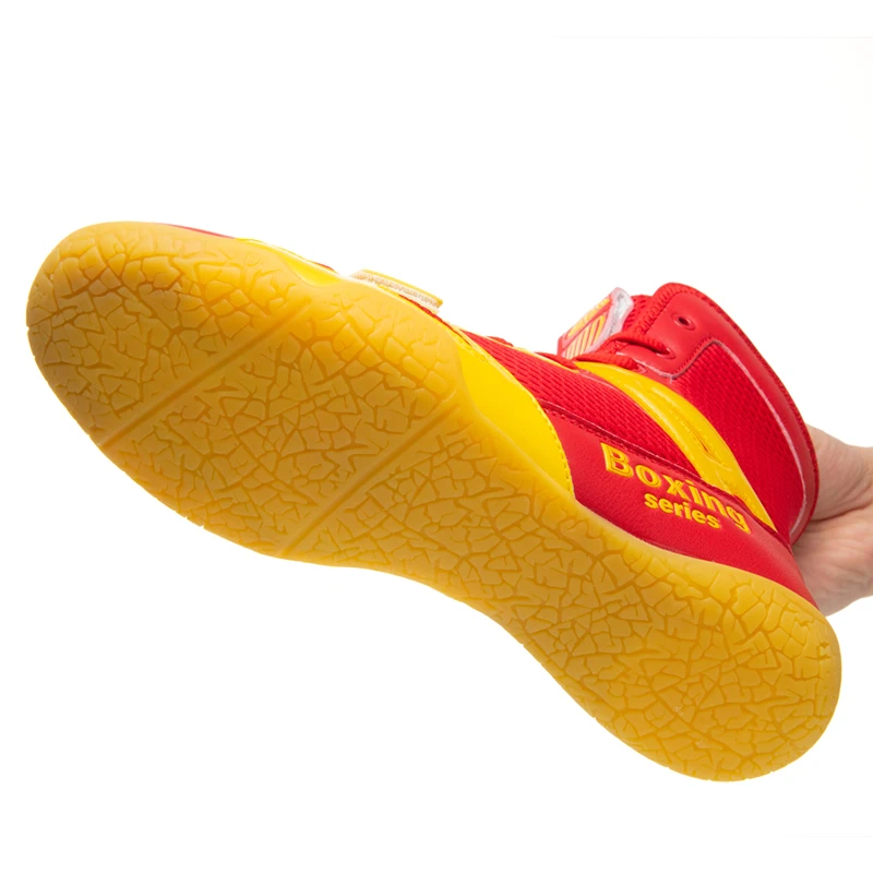 Oversized Children's Parent-child Boxing Shoes Wrestling Shoes Lightweight Breathable Non-slip Professional Boxing Shoes