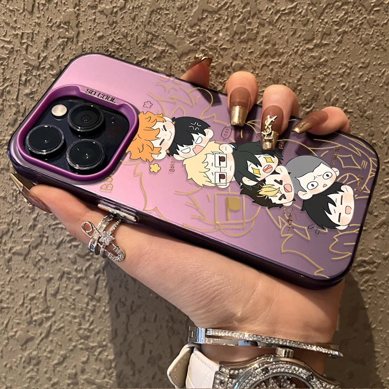 Vibrant Cartoon Haikyuu Phone Case Cover