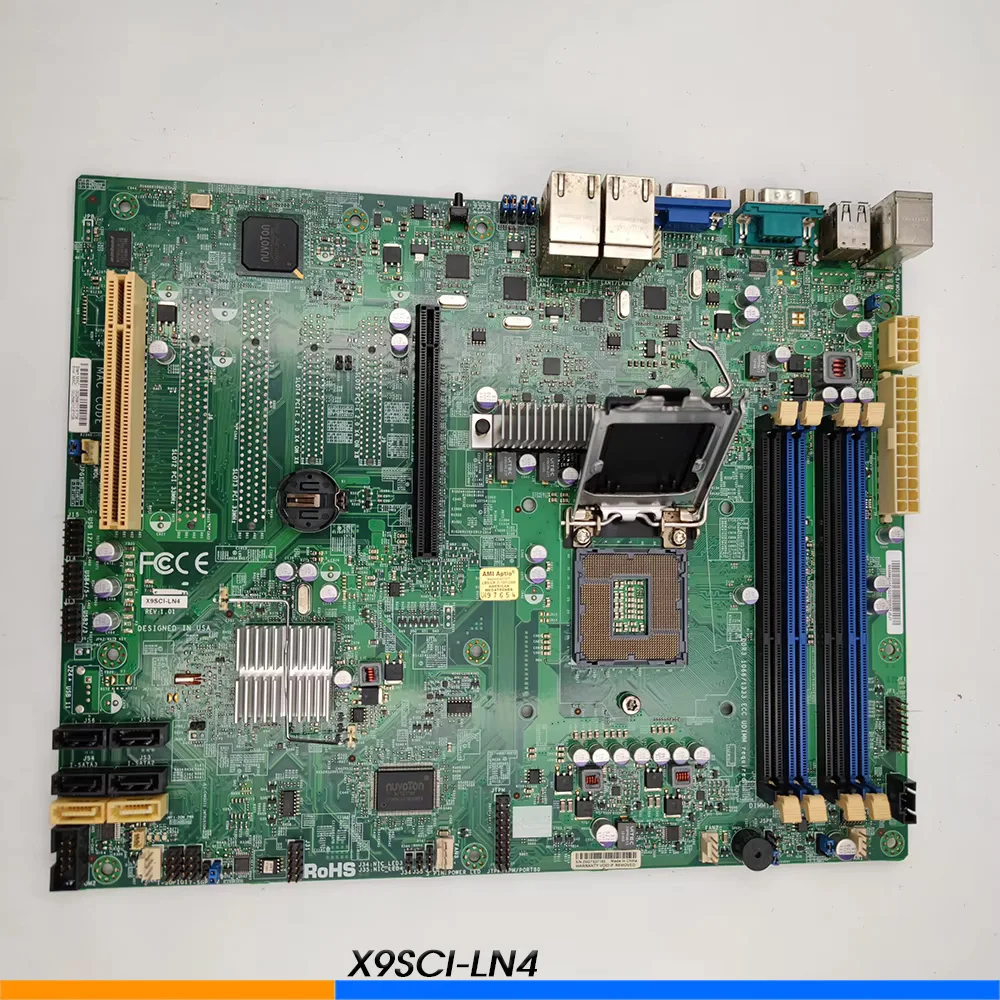 Server Motherboard For Supermicro For X9SCI-LN4 DDR3 Intel C204 LGA1155 Fully Tested Good Quality 1 Server Motherboard For Supermicro For X9SCI LN4 DDR3 Intel C204 LGA1155 Fully Tested Good Quality