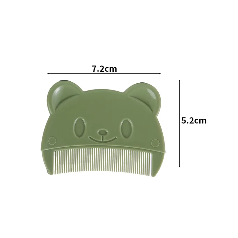 Kawaii Bear Baby Comb Removing Mud Massage Comb for Newborn Infant Hair Care Brushes Baby Girl Princess Playing House Brushes