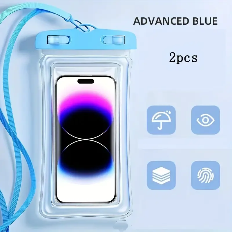 PVC Waterproof Phone Case Underwater Photography Touchscreen Compatible Screen Protector