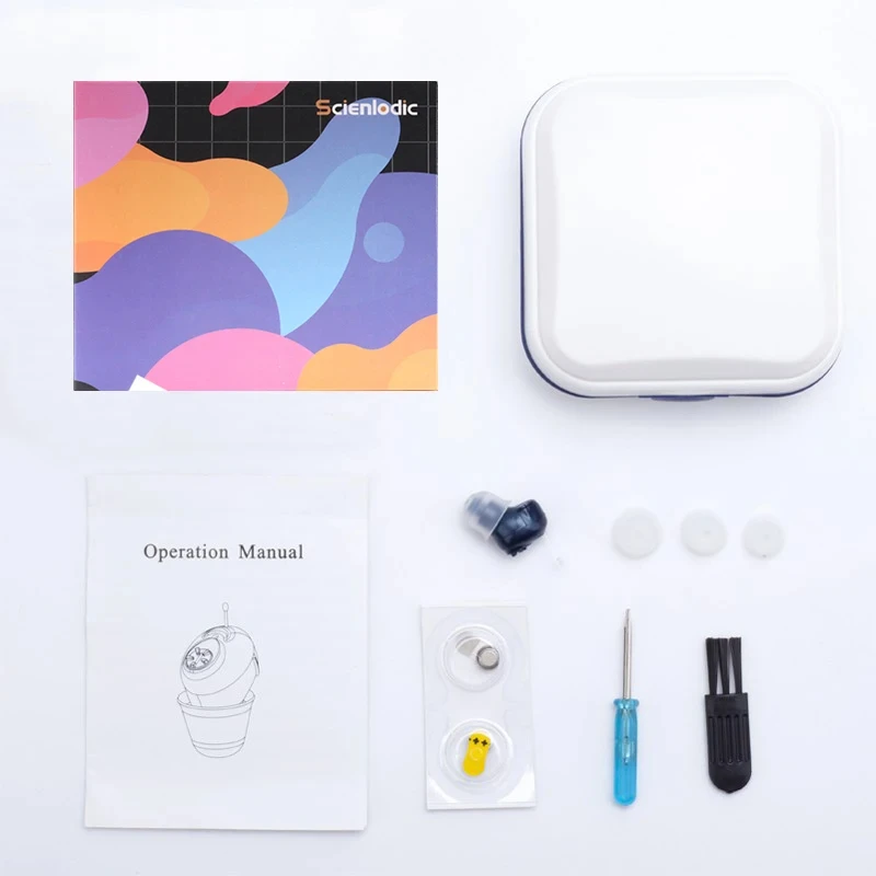Hearing Aid Invisible Mini Ear Audifono Sound Adjustable Aids For The Elderly Sound Amplifier