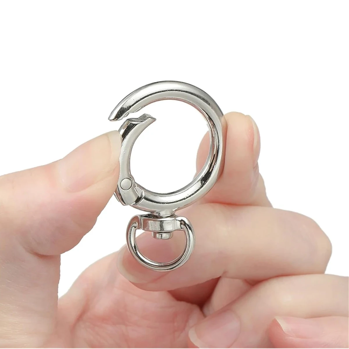Versatile Metal Alloy O-Ring Key Hooks