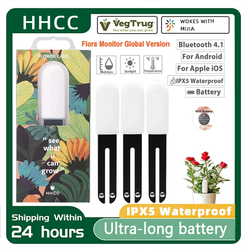 HHCCXiaomiFlowerCareSmartPlantMonitorFlowerProductsMonitor