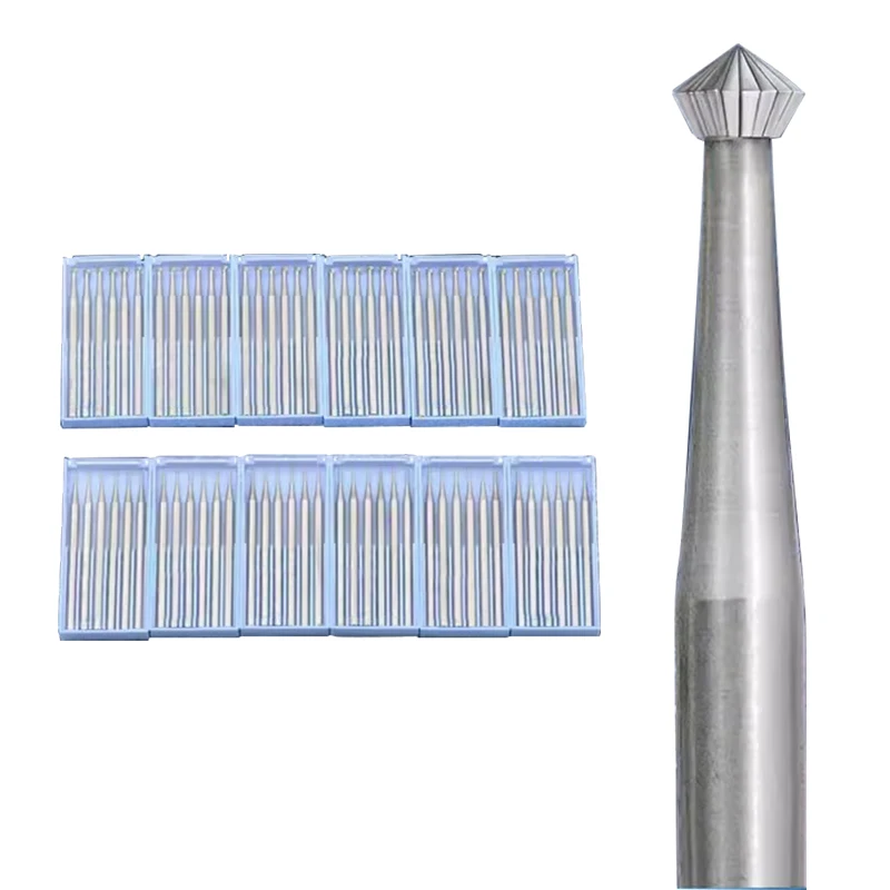 253 90° Steel Hart Bur Bearing Cutter Jewelry Stone Setting Ring Seats ...