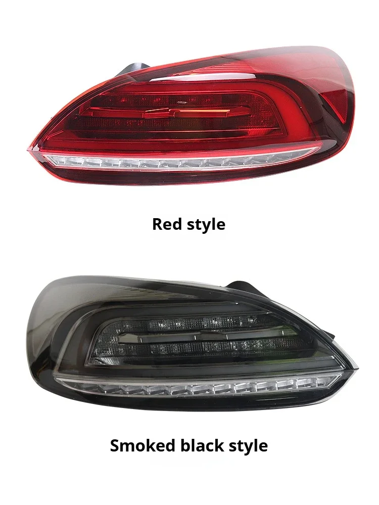 FT Luci Auto Per VW Scirocco Fanali Posteriori 2009-2014 Scirocco LED Lampada di Coda Dinamica Indicatori di direzione Fanali Posteriori Auto Montaggio - immagine 5