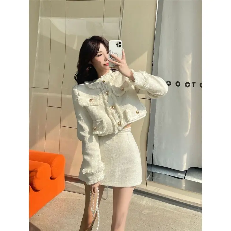UNXX Black Two Piece Dress Set Women Blazer Coat+Strap Dress Set Female Casual Korean Fashion Slim Elegant Dress Suit 2023spring