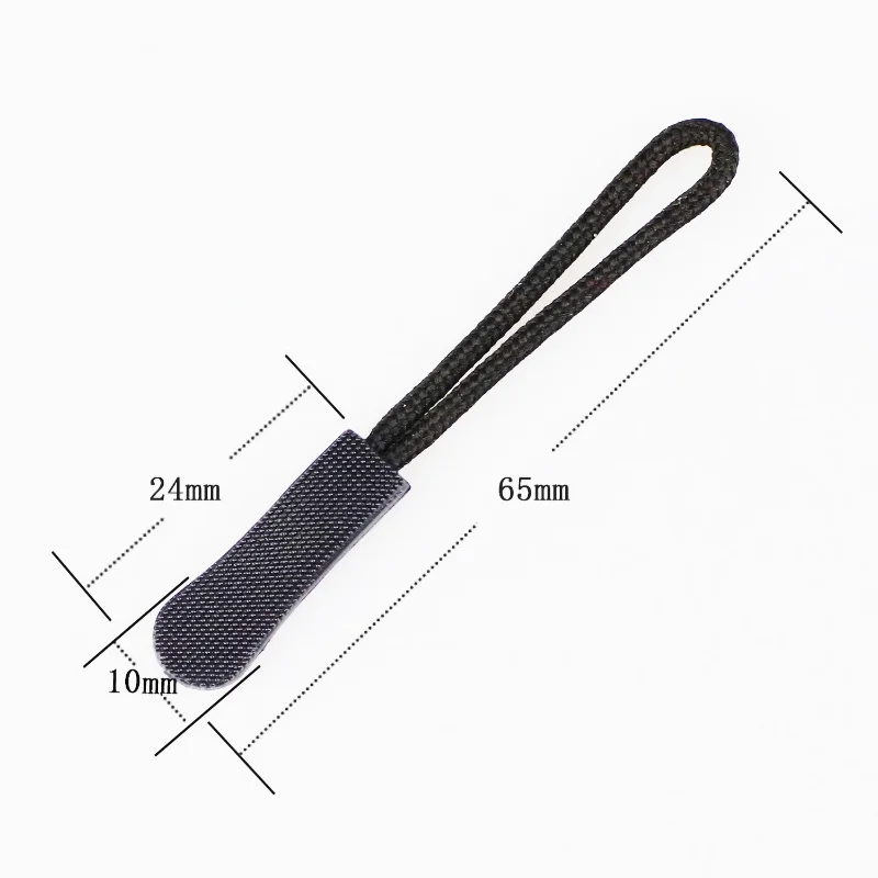 Zipper Pulls Replacement Cord Extender for Backpacks Jackets Luggage