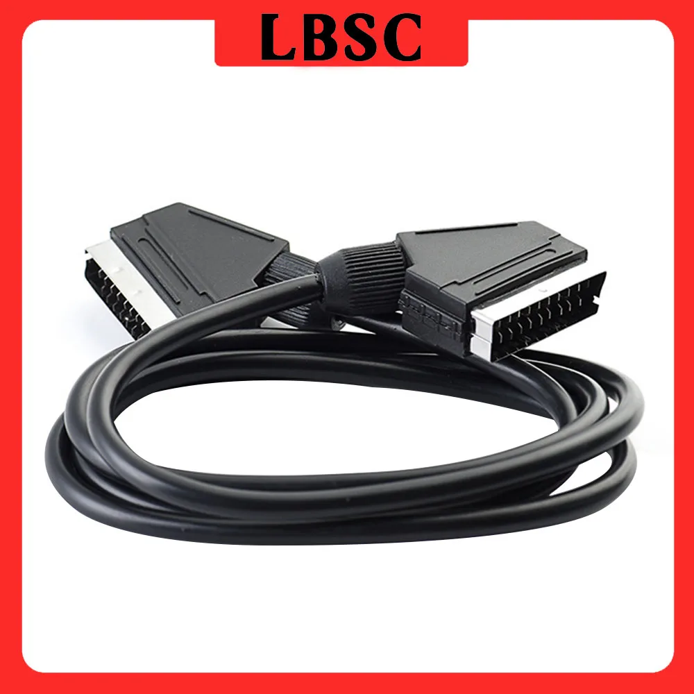 Lbsc Eu Scart Cable Scart To Sart Cable Maschio A Maschio Cavo Di Collegamento Dati Per Tv Dvd Stb 21-Pin Scart Maschio A Male1.5M Xbox Classic
