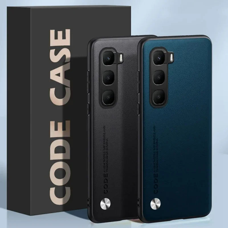 Premium PU Leather Protective Phone Case - Elegant Back Cover Coque