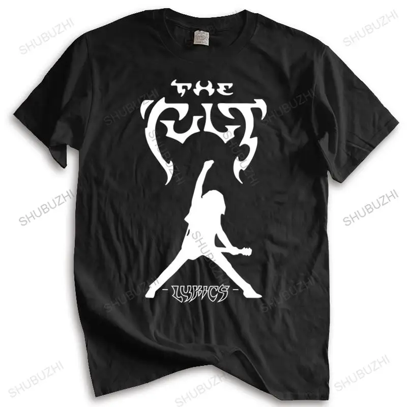 The Cult Band T-Shirt - Official Men's Electric Skull & Bones Logo Tee, Black, Size XXL