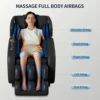 1 Year Warranty USA Local Delivery  4D Airbag Zero Gravity full body Massage Chair Home 3D Foot Roller Shiatsu Office Chair 6