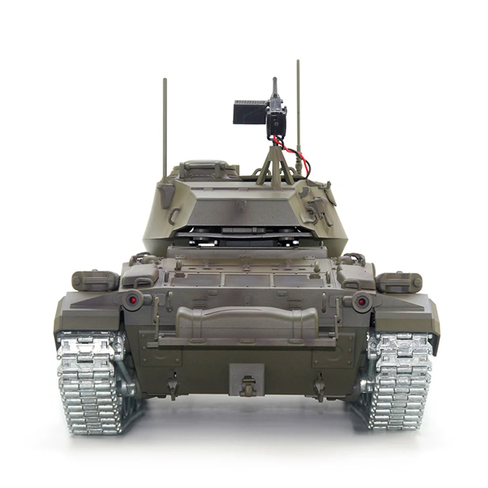 Tongde Model Chaffee M24 RTR 1/16 2.4G RC Battle Tank Smoke Sound Shooting LED Light Simulated Vehicles Model RTR Toys 5