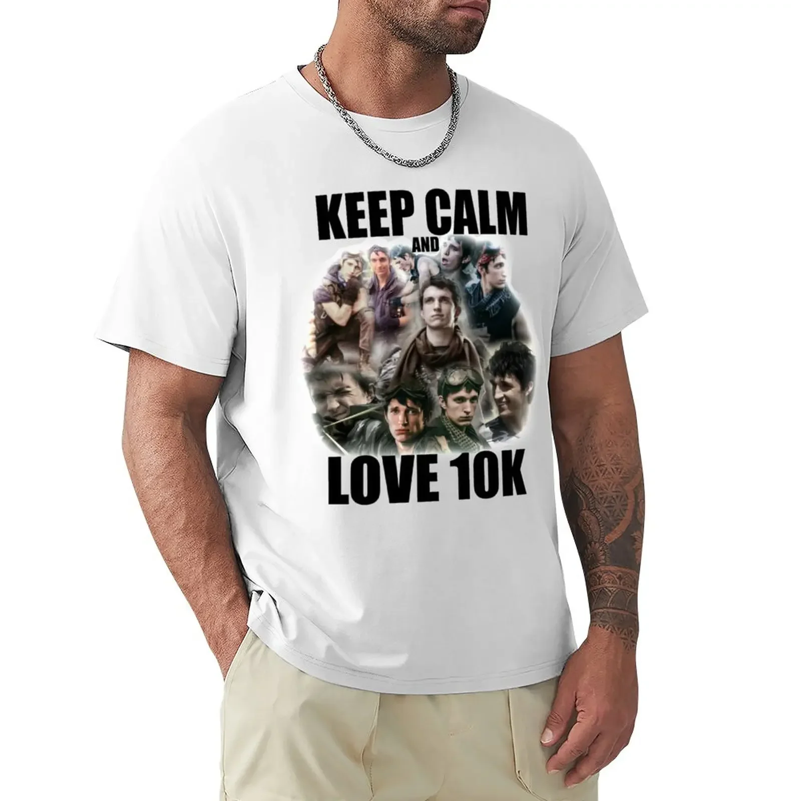 

Keep Calm and Love 10K - Z Nation T-Shirt anime clothes customizeds t shirts for men graphic