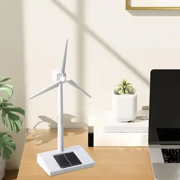 Windmill ของเล่น Wind Generator ตกแต่งบ้าน DIY เครื่องประดับเครื่องมือการสอนชุดวิทยาศาสตร์ 1