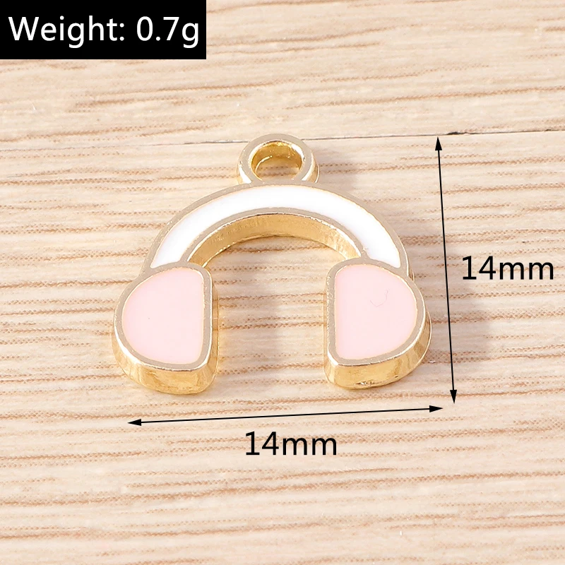 10 stücke 17x16mm Kühle Bunte Emaille Auto Charms Anhänger für Schmuck Machen Armbänder Ohrringe Halsketten DIY Handwerk zubehör – Detail 9