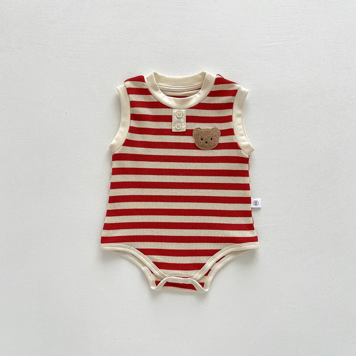 Baby Bodysuit New Summer Sleeveless Knit Bodysuits Infant Baby Girls Boys One-pieces Kids Newborn Clothes Ideal for Outdoor Activities