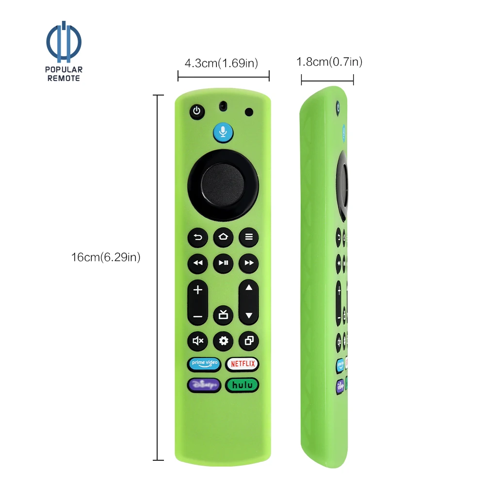 Glow-in-the-Dark Silicone Remote Case