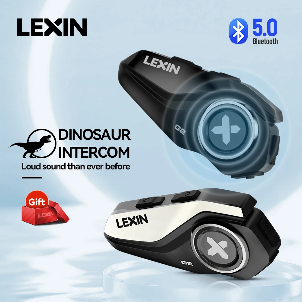 2023 Lexin-G2P casco moto interfono Bluetooth fino a coppia 6