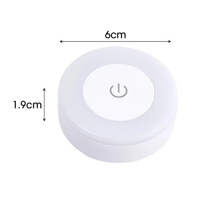 3 Modes LED Touch Sensor Night Lights Portable USB Rechargeable Magnetic Base Wall Light Bedroom Living Room Dimming Night Lamps