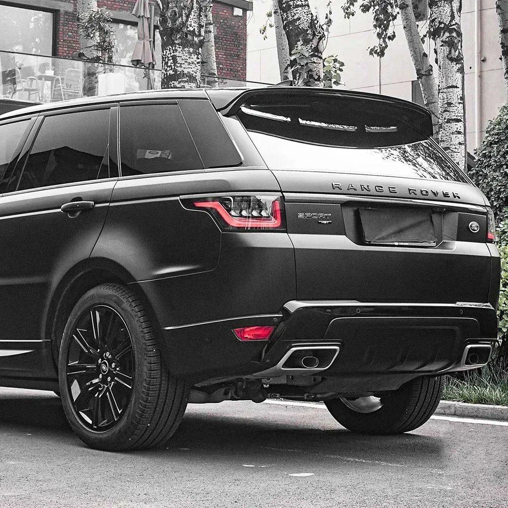Frosted Black Matte Vinyl Film Car Wrap Foil PET DIY Sticker No Mess Air-Release Adhesive For Vehicle Whole Body PVC Decal Decor