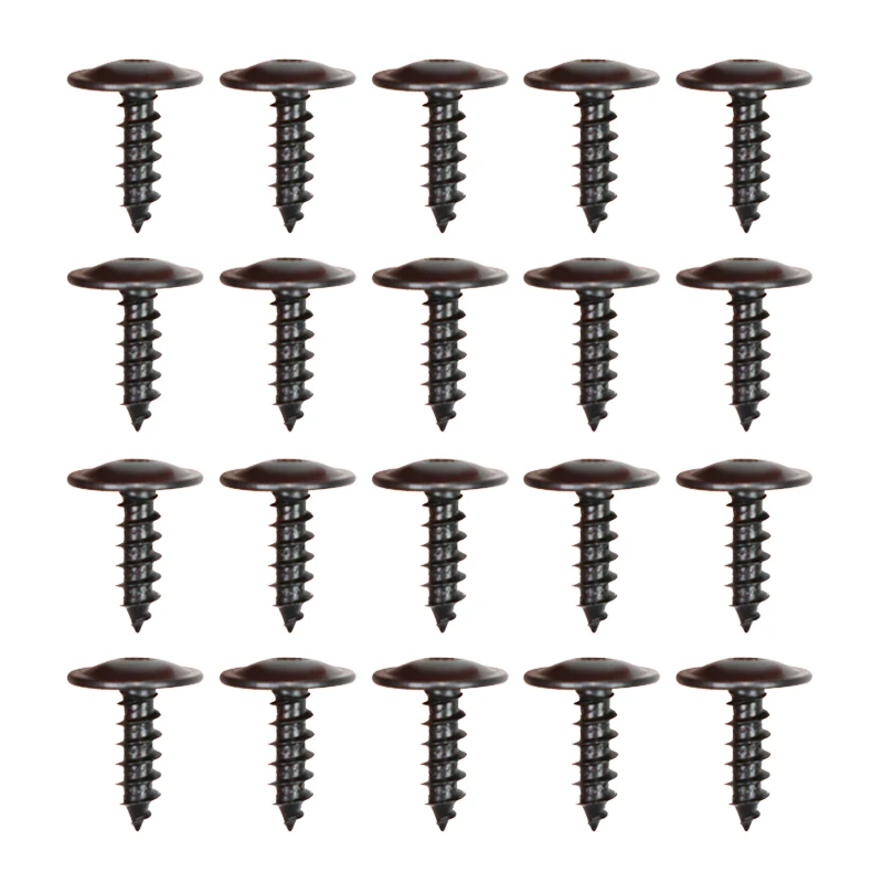 40pcs YOU.S Original Screws Bumper 4.8 x 16mm for Audi A4 - N90775001