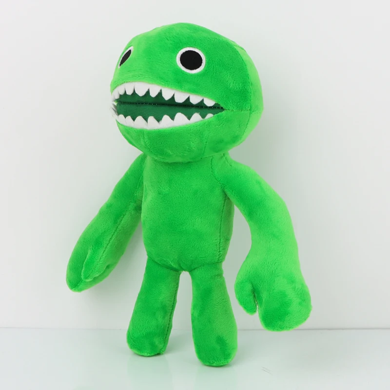 25cm Jumbo Josh Green Garten of Banban Plush Doll Big Mouth Monster Toys  Kids