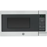 Countertop Microwave Oven,Compact 0.7 Cubic Ft.,700-watt Capacity,6 Auto Cooking Settings,Kitchen Essentials,Stainless Steel 1