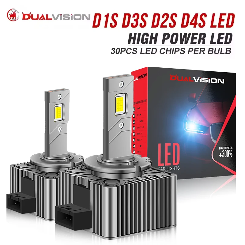 Dualvision D1S D3S LED 헤드라이트 HID D3S D2S D4S D..