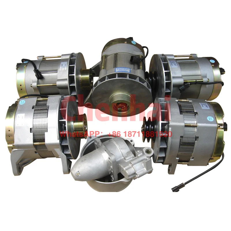 

Excavator Daewoo Truck Bus Generator DH220-3 engine parts 70A 24V 300901-00033 300901-00014 Alternator for Doosan