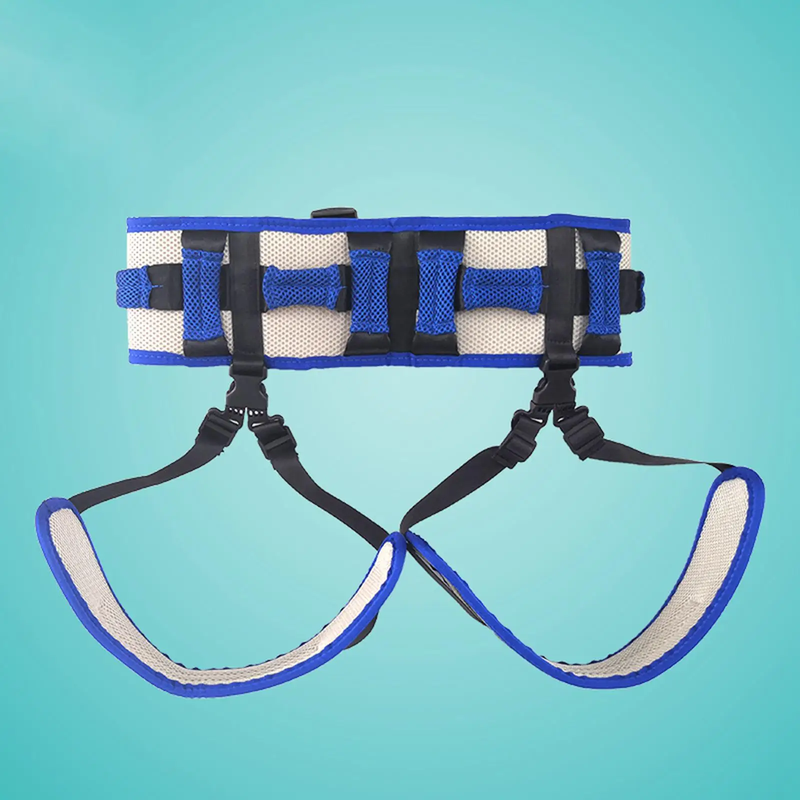 Transfer Belt with Leg Loops Quick Release Buckle Patient Lift Walking Belt