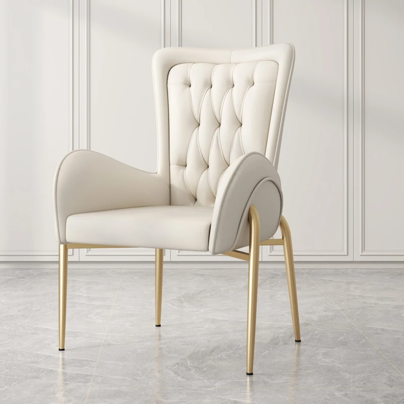 

Lounge Designer Chair Ergonomic Party Accent Unique Hotel Chairs Modern Rest Chaises Salle Manger Dining Room Furniture WJ40XP