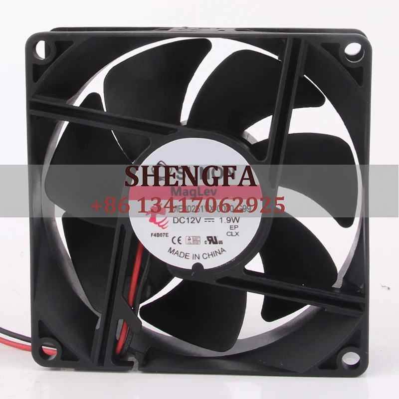 

SUNON Case Fan Dual Ball Bearing ME80251VX-0000-G99 80*80*25mm 12V 1.9W 8025 3-Wire Cooling Fan