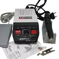 Dental Lab Equipment 35K STRONG210 102L Jewelry Polishing  Handpiece Manicure Milling Cutter Machine Dental Micro Motor File Bit 2
