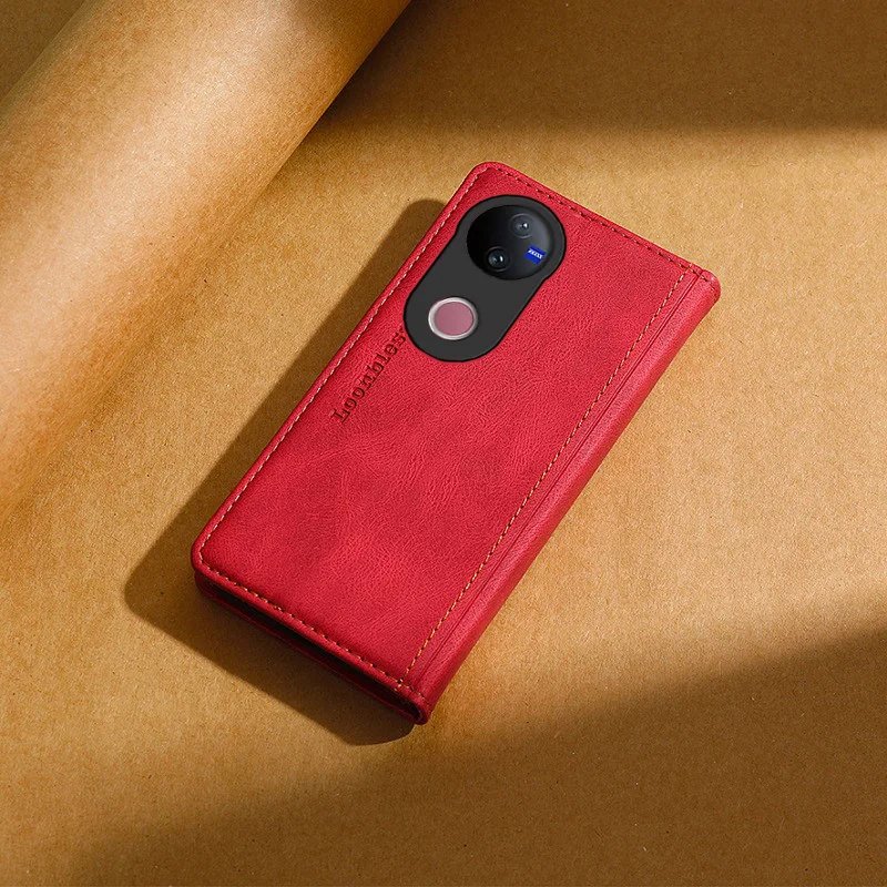 Vivo V50 Series Leather Wallet Flip Phone Case
