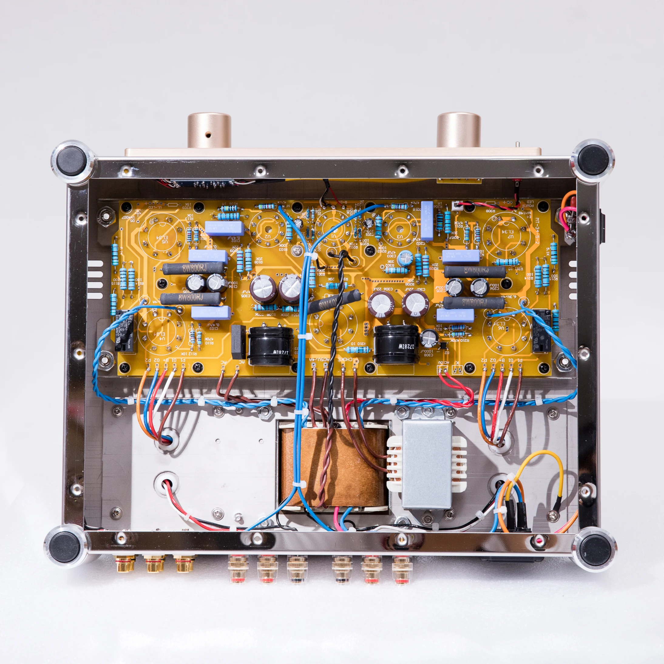 BoyuuRange 真空管アンプ Boyuurange MT-34 mkiiel34真空管統合アンププッシュプルHi-fi
