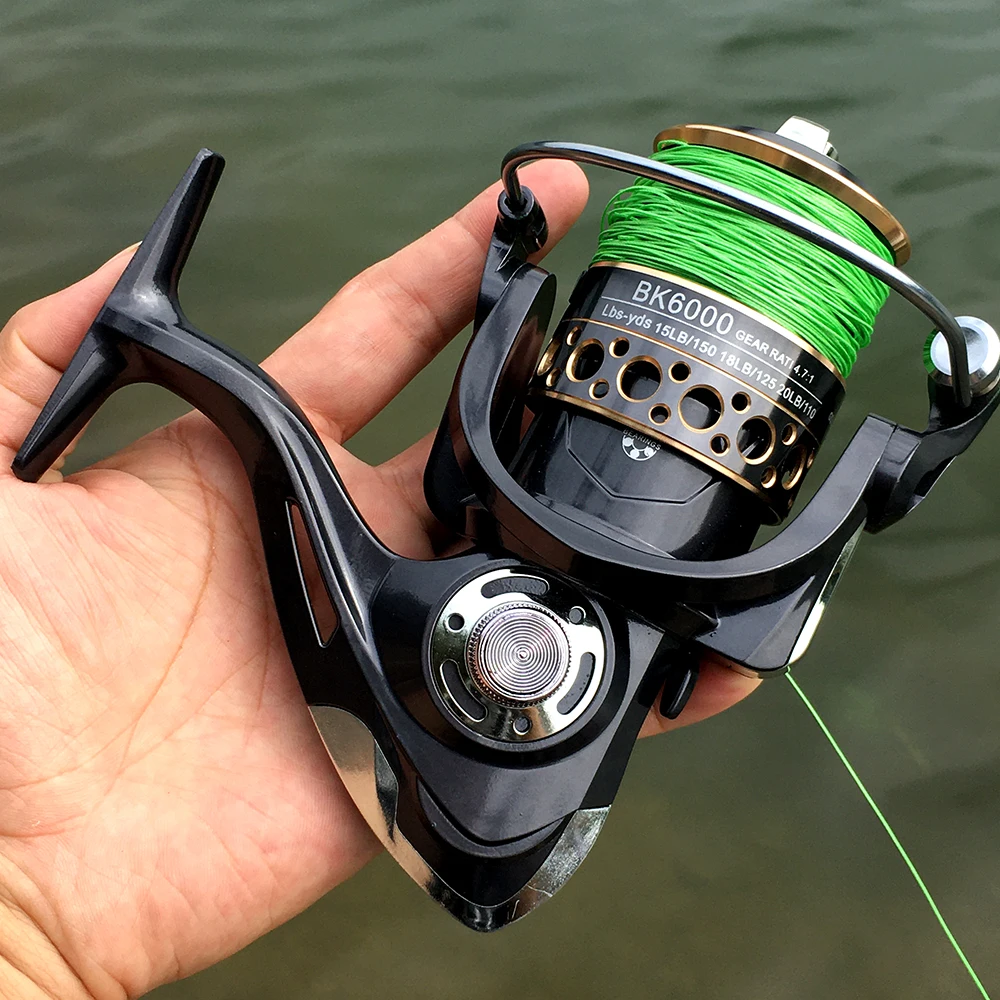 Nova Carretilha De Pesca 7.2:1 Relação De Engrenagem,10kg,Arrasto 3 + 1bb,Freio
