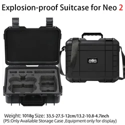 DJI NEO 2 High - Capacity Waterproof Hard Shell Carrying Case (Case For Neo 2)