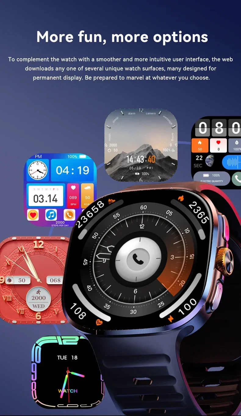 4g 5g Smart Watch With Amoled Screen Video Calling And Gps Tracker_voghion.com