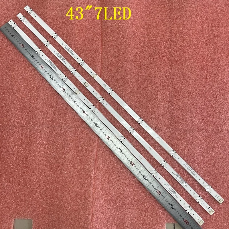 Led Backlight Bar 7led Strip Voor Tv 43uj6300 43uk6300pue 43uk6090pua 43um6910pua Lc43490087a Lc43490088a Lc43490077a Lc43490078a