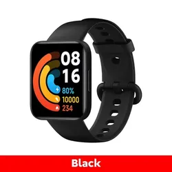 Global Version Smartwatch with 1.6'' AMOLED Display, Long - Lasting Battery, GPS, Always - On Display, and Blood Oxygen Monitoring (Black)